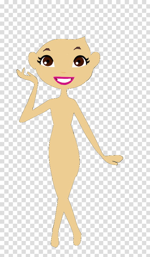 Base pacific doll morenita D, female animated character art transparent background PNG clipart
