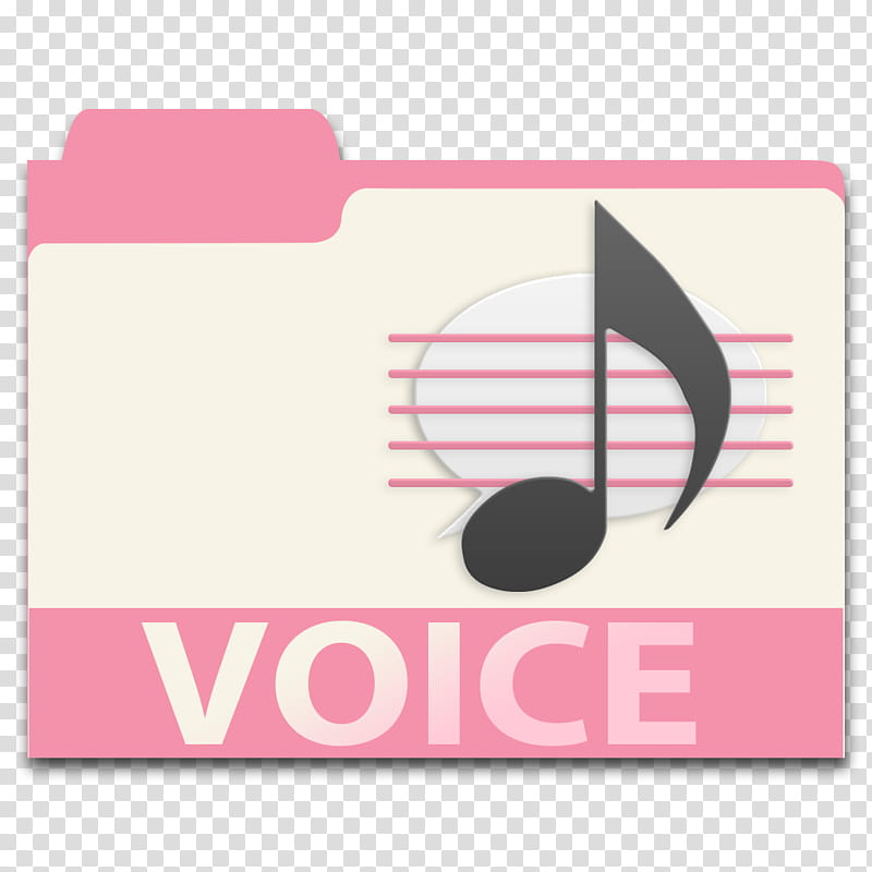 OS X Yosemite UTAU Synth Icon, UTAU_VOICE-Folder, Voice folder transparent background PNG clipart