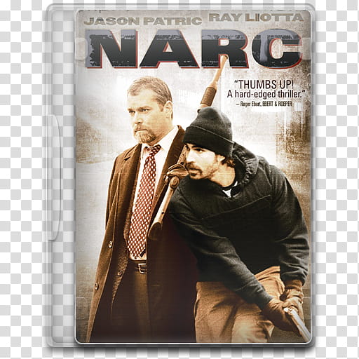 Movie Icon Mega , Narc, Narc DVD case transparent background PNG clipart