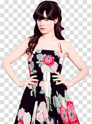 Zooey Deschanel transparent background PNG clipart