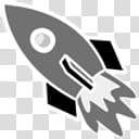 rocket v x ico+, rocketgray icon transparent background PNG clipart