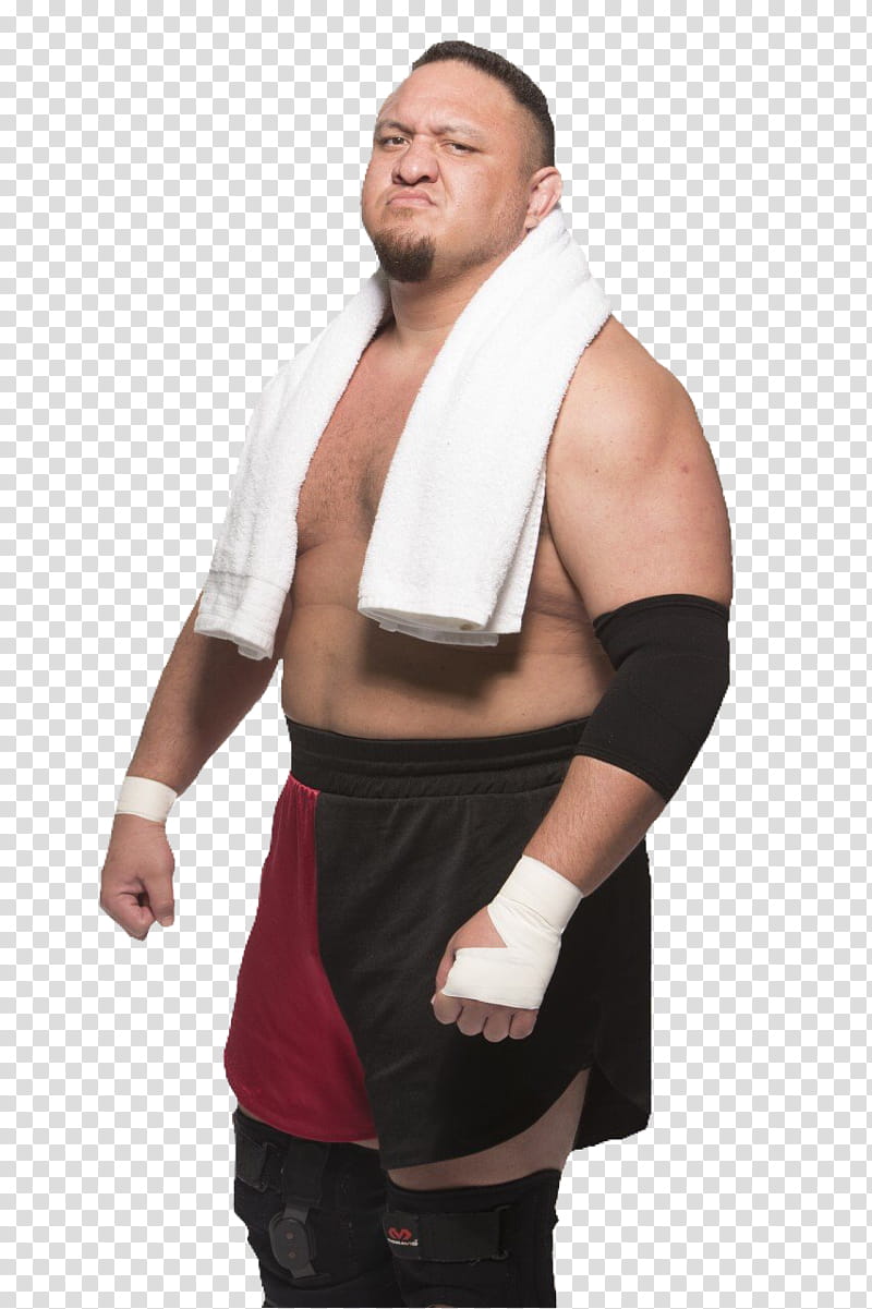 Samoa Joe render transparent background PNG clipart