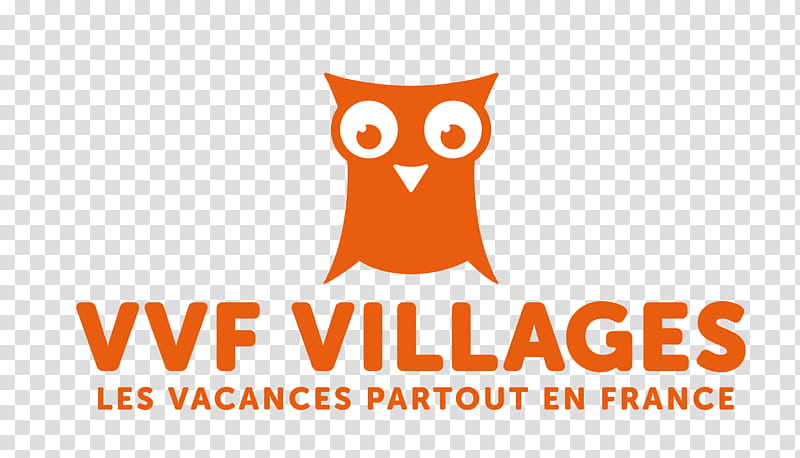 Family Logo, Vvf Villages, Holiday Village, Vacation, France, Text, Orange, Line transparent background PNG clipart