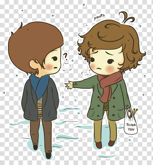 one Direction de Caricaturas s, girl and boy walking transparent background PNG clipart