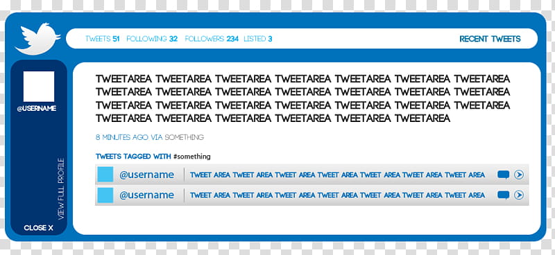 Twitter Tweets Re-Design transparent background PNG clipart