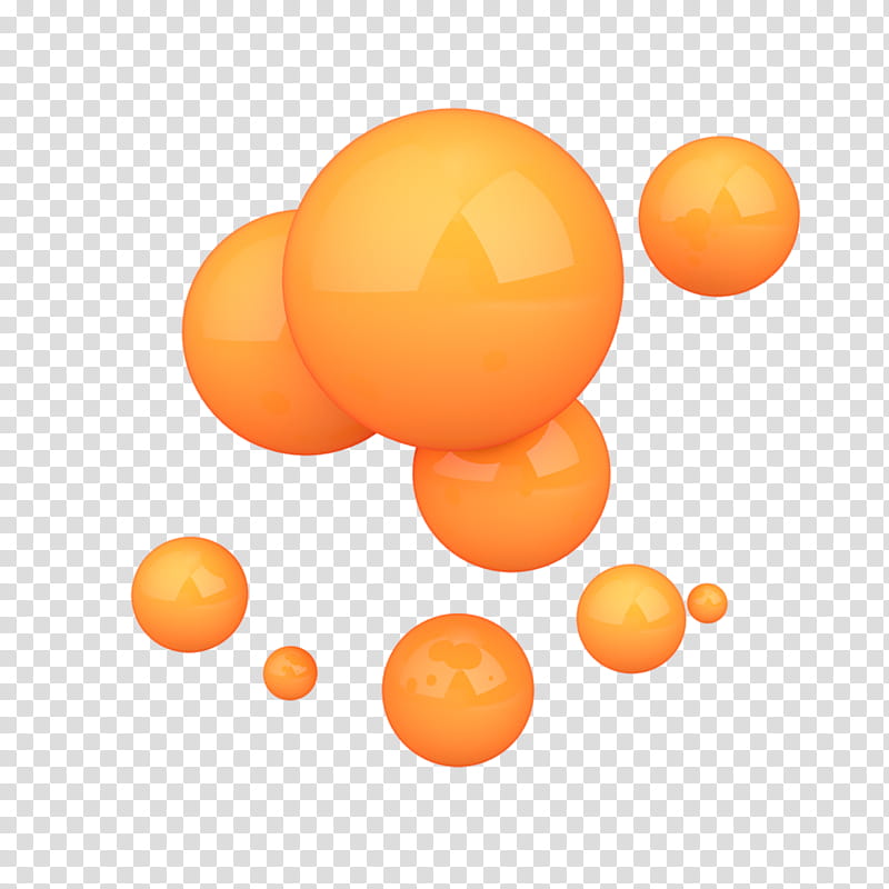 Bubble, Threedimensional Space, 3D Computer Graphics, 3D Modeling, Shape, Orange, Sphere, Ball transparent background PNG clipart