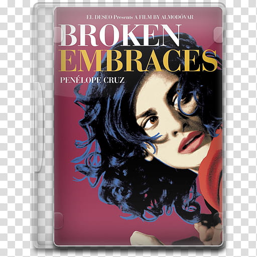 Movie Icon Mega , Broken Embraces, Broken Embraces DVD case transparent background PNG clipart