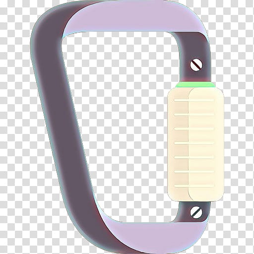 Carabiner Carabiner, Cartoon, Purple, Rockclimbing Equipment transparent background PNG clipart