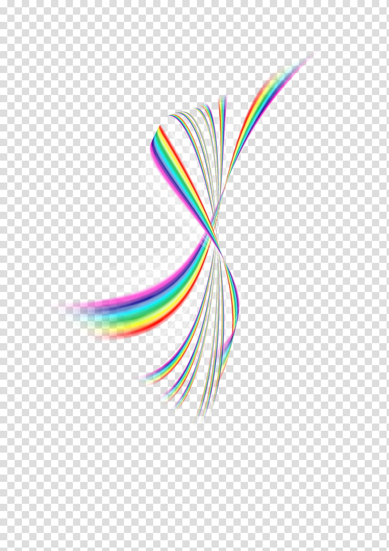 rainbow stripe, multicolored wave illustration transparent background PNG clipart