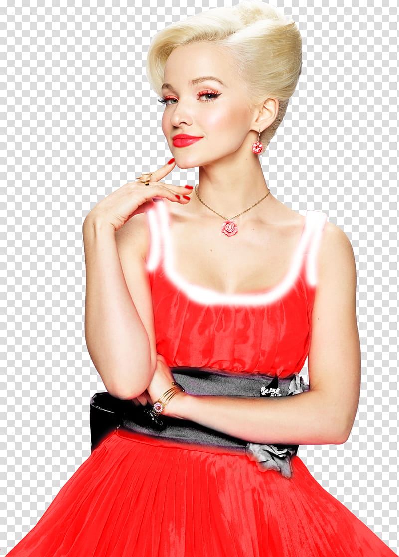 Dove Cameron  Hairspray Live Christmas transparent background PNG clipart