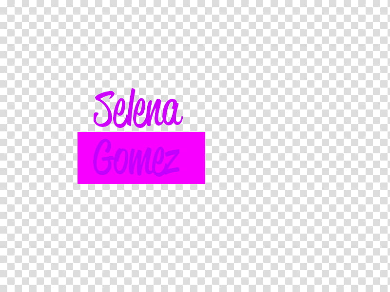 Texto De Selena Gomez Creado  Por mi transparent background PNG clipart