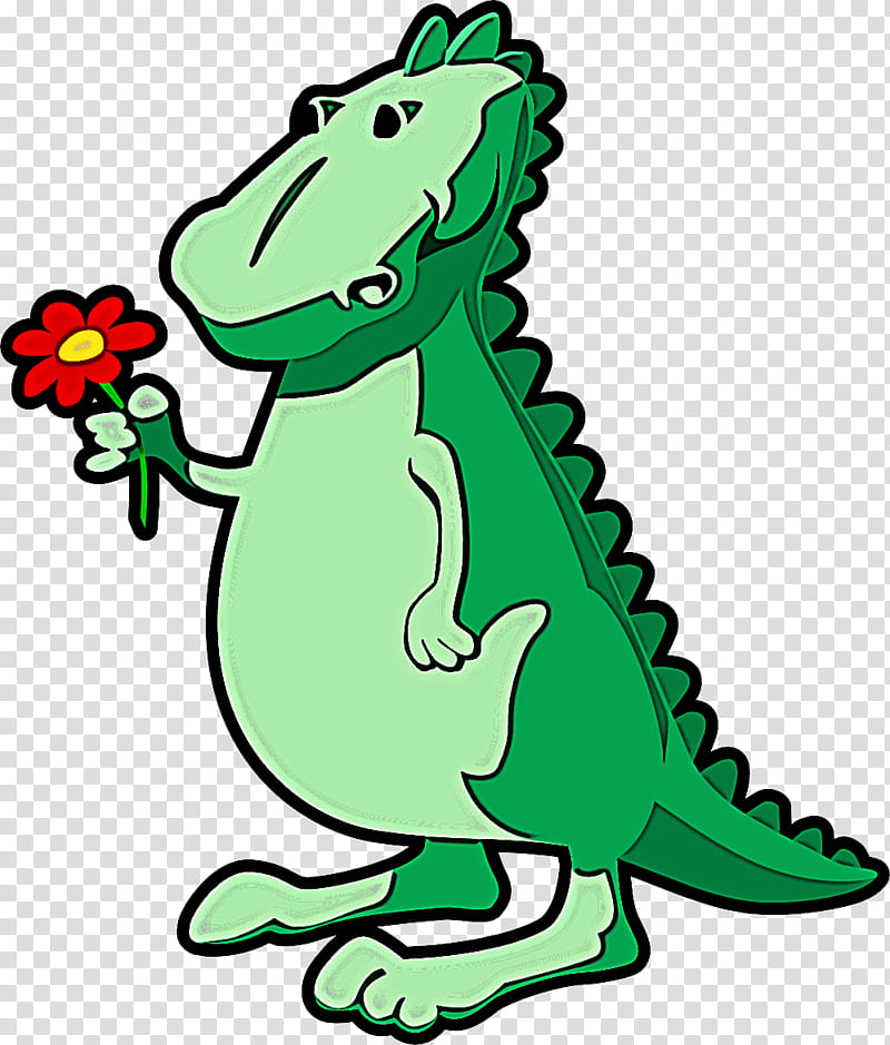 green crocodile crocodilia alligator, Cartoon, Reptile, Animal Figure transparent background PNG clipart