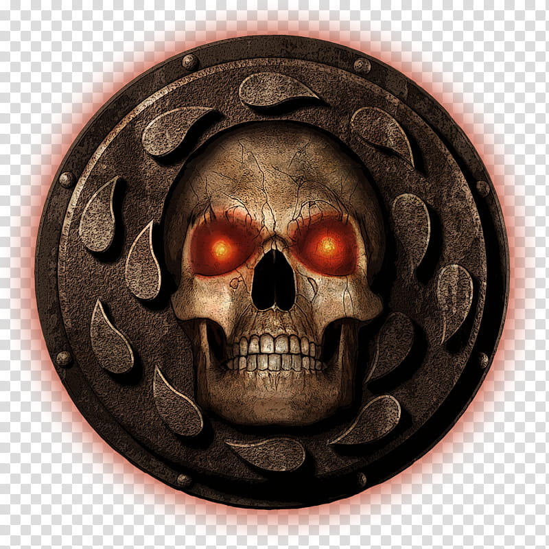 Skull, Baldurs Gate Ii Enhanced Edition, Beamdog, Video Games, Roleplaying Game, Video Game Remake, BioWare, Black Isle Studios transparent background PNG clipart