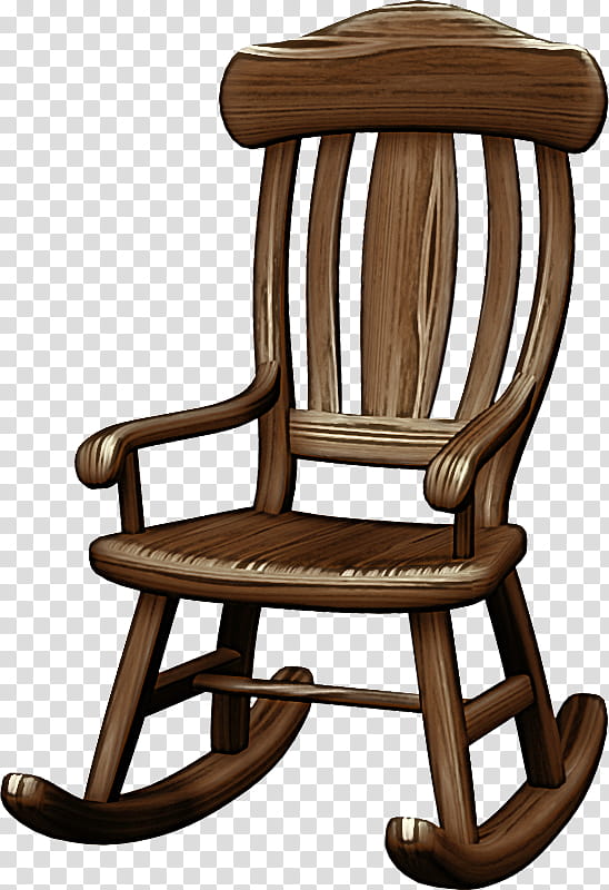 furniture chair rocking chair wood woodworking transparent background PNG clipart