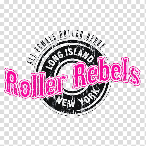 Long Island Roller Rebels Text, Logo, Womens Flat Track Derby Association, Label transparent background PNG clipart