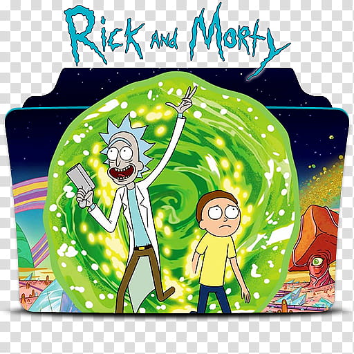 Rick And Morty, Rick and Morty folder icon transparent background PNG clipart