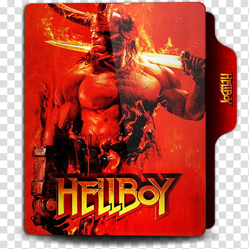 HellBoy  Folder Icon, HB  transparent background PNG clipart