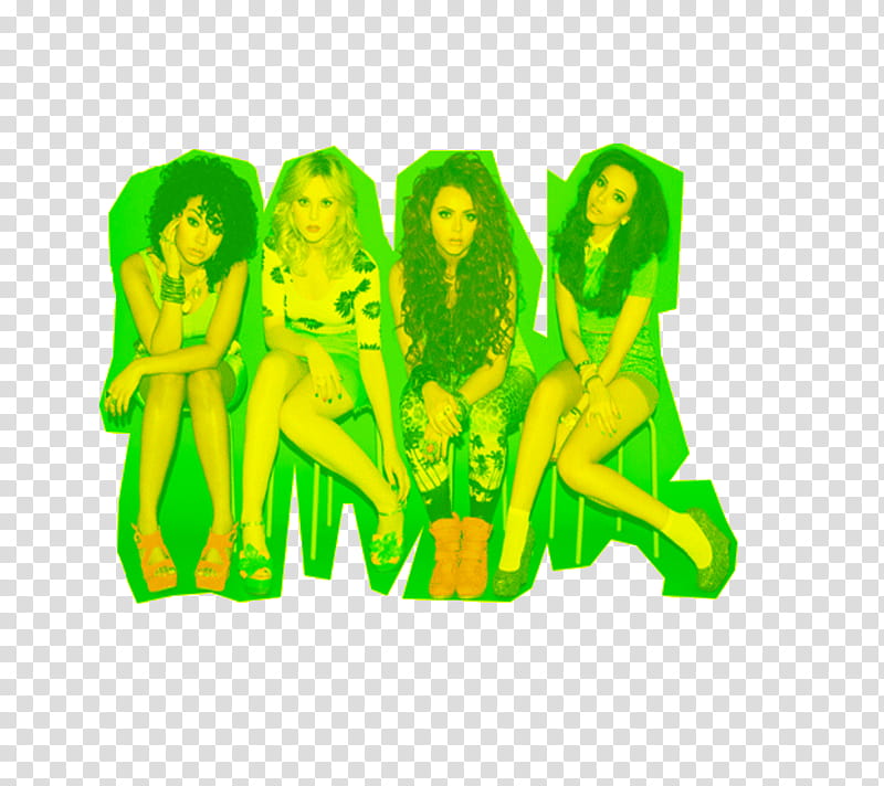 Little Mix, sitting Little MIx members transparent background PNG clipart