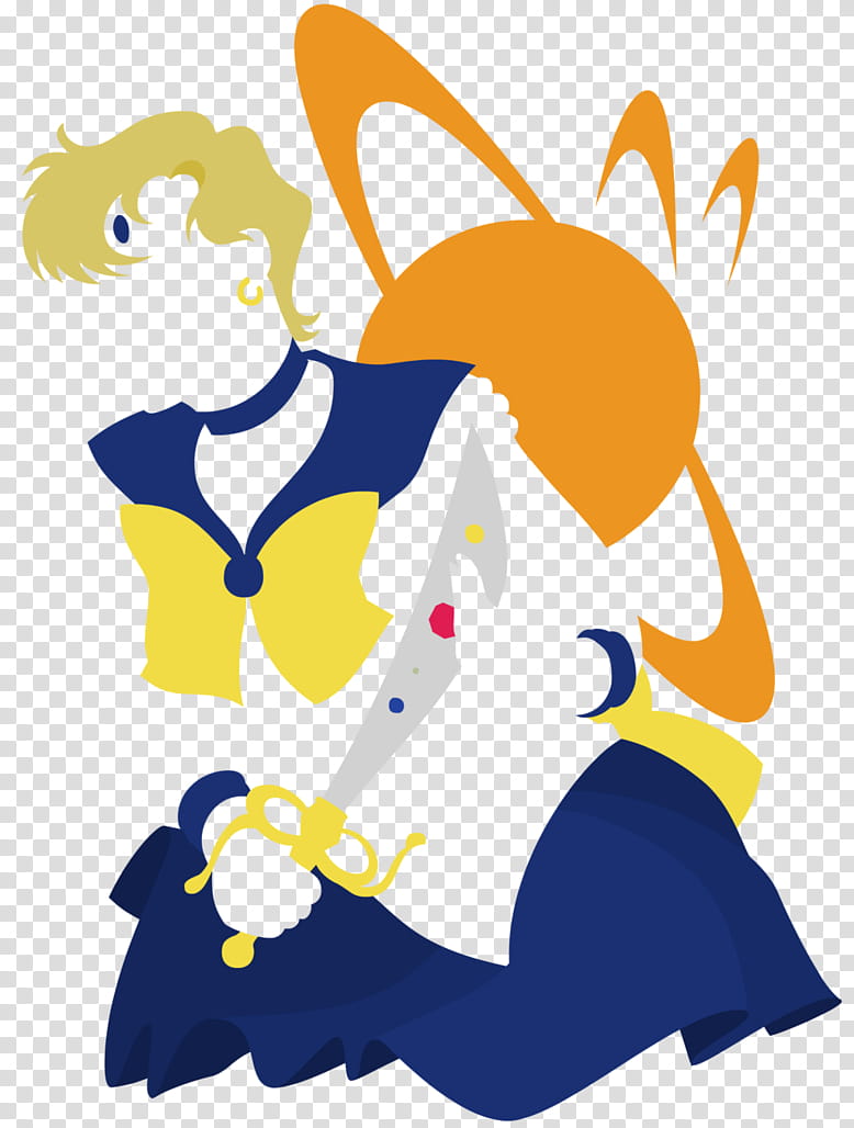 Sailor Moon, Sailor Saturn, Sailor Uranus, Sailor Mars, Character, White, Yellow, Cartoon transparent background PNG clipart