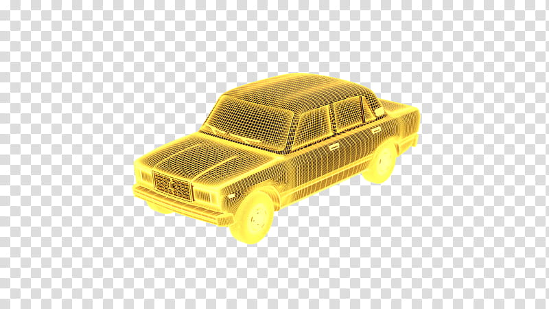Classic Car, Model Car, Metal, Material, Vehicle, Physical Model, Land Vehicle, Yellow transparent background PNG clipart