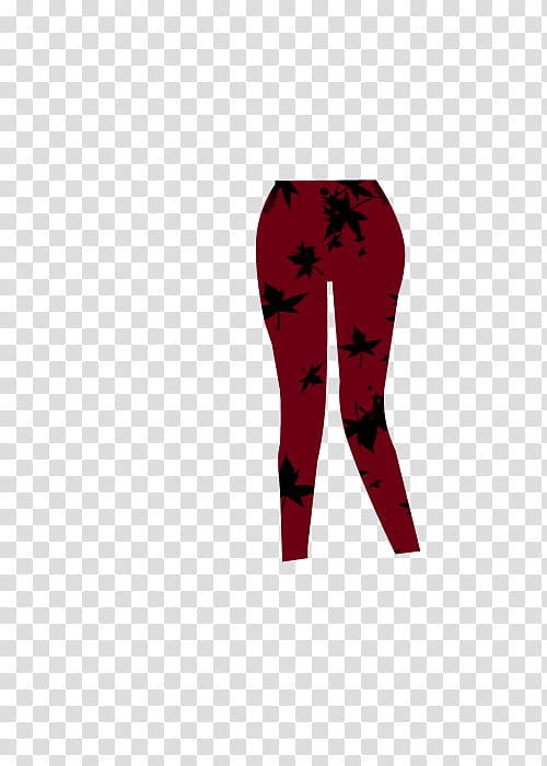 ropa para dolls de navidad, black and red floral leggings illustration transparent background PNG clipart