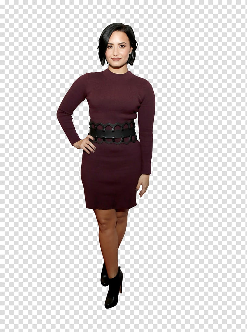 Demi Lovato ,  transparent background PNG clipart