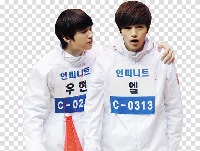 INFINITE Myungsoo and Woohyun transparent background PNG clipart