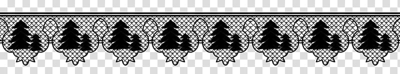 Christmas lace, black curtain strip illustraiton transparent background PNG clipart