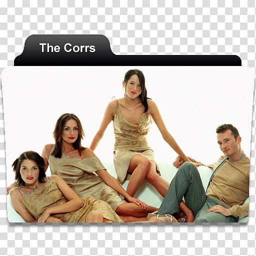 Music Big , The Corrs folder icon transparent background PNG clipart