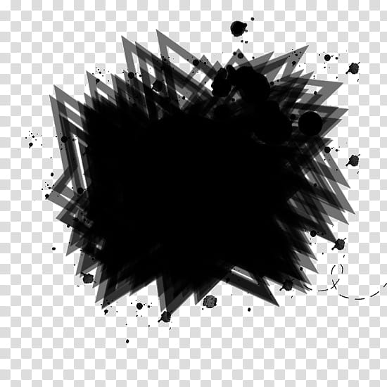 Recursos Texturas Cosas, black paint illustration transparent background PNG clipart