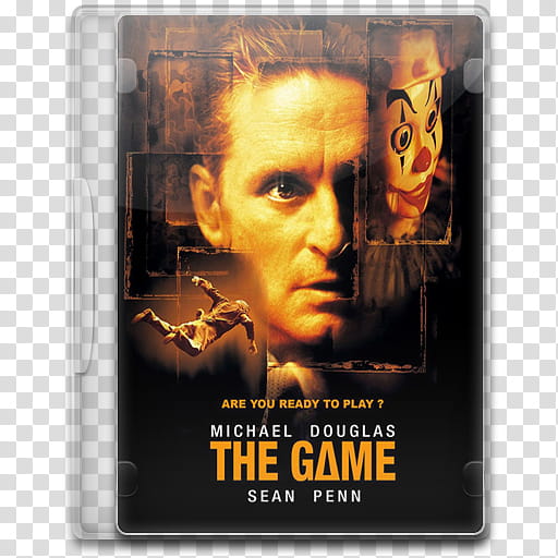 Movie Icon , The Game, The Game DVD case transparent background PNG clipart