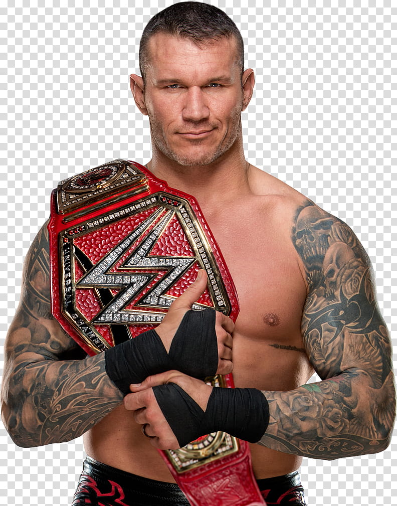 Randy Orton Universal Champion  Custom transparent background PNG clipart
