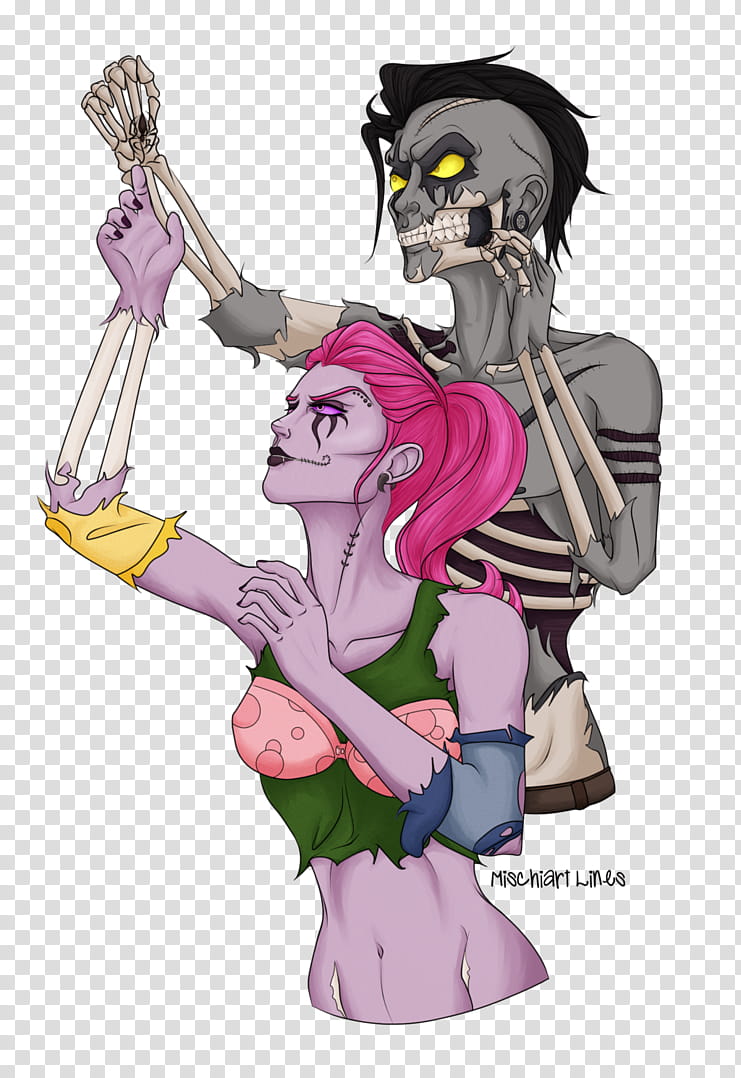 Commission Collab, Jinxxi And Kal transparent background PNG clipart