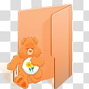 Care Bears V, Care Bears folder icon transparent background PNG clipart