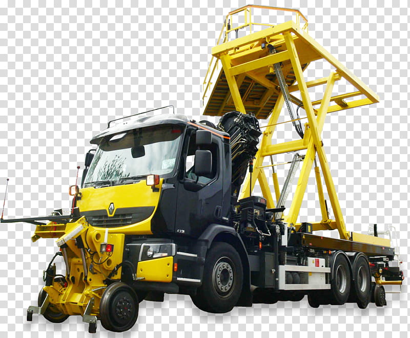Road, Crane, Truck, Machine, Transport, Railway, Vehicle, Rail Profile transparent background PNG clipart