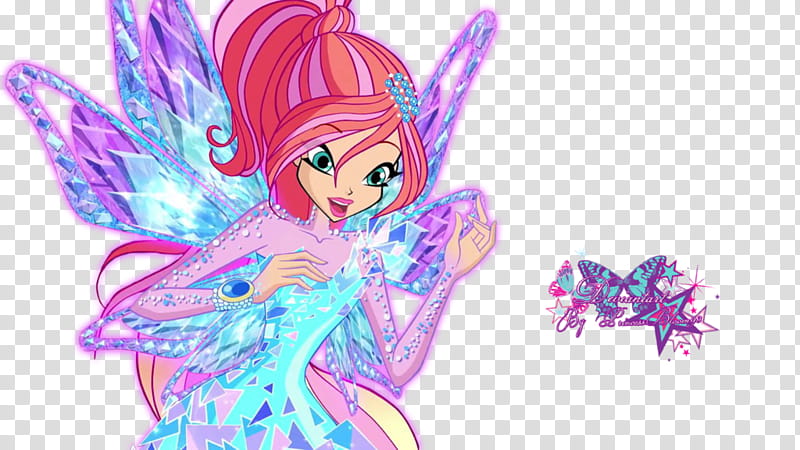 Winx Club Bloom Tynix Power, ! transparent background PNG clipart