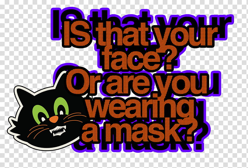 Halloween S, is that your face text overlay transparent background PNG clipart