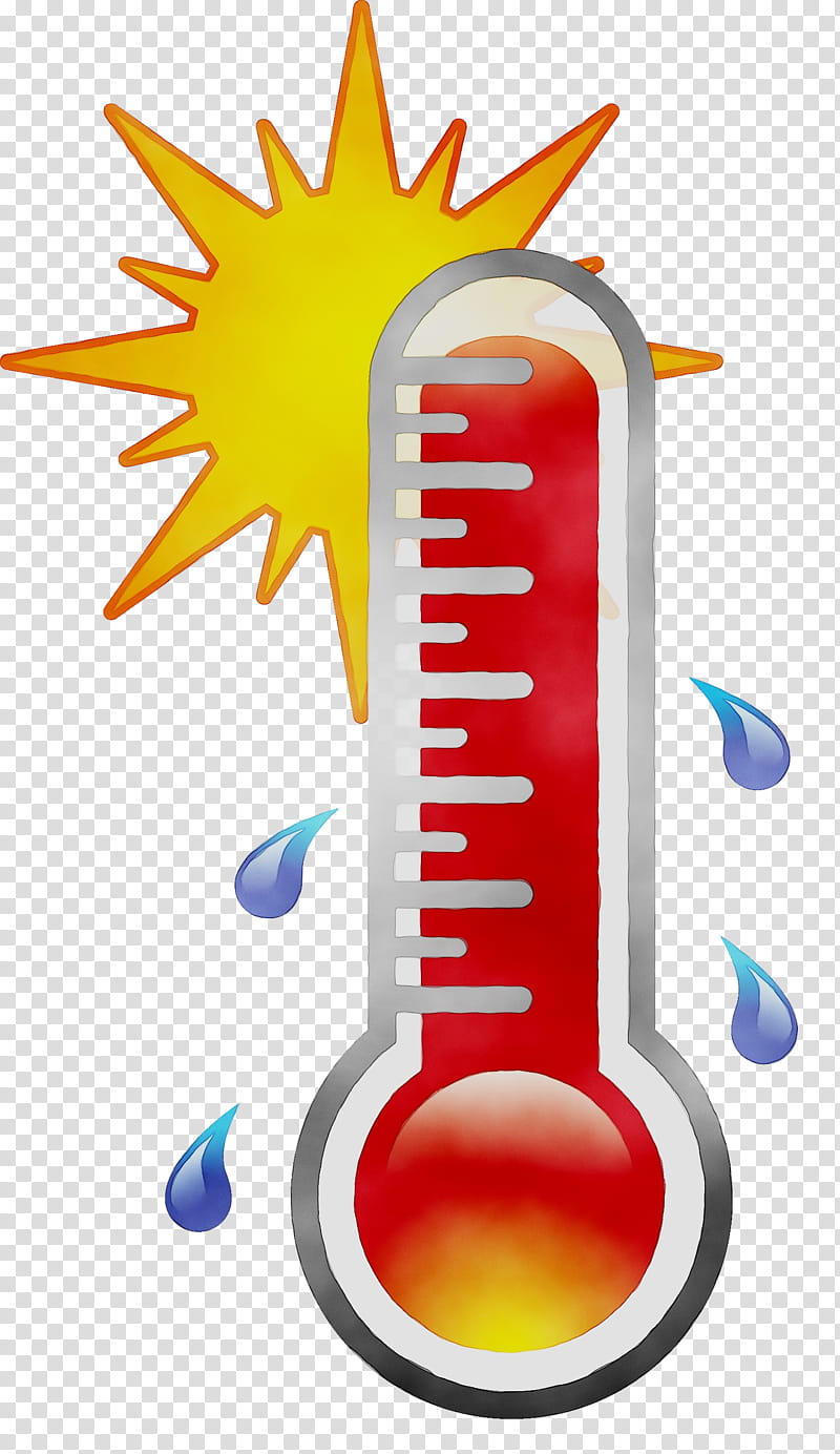 warm thermometer clip art