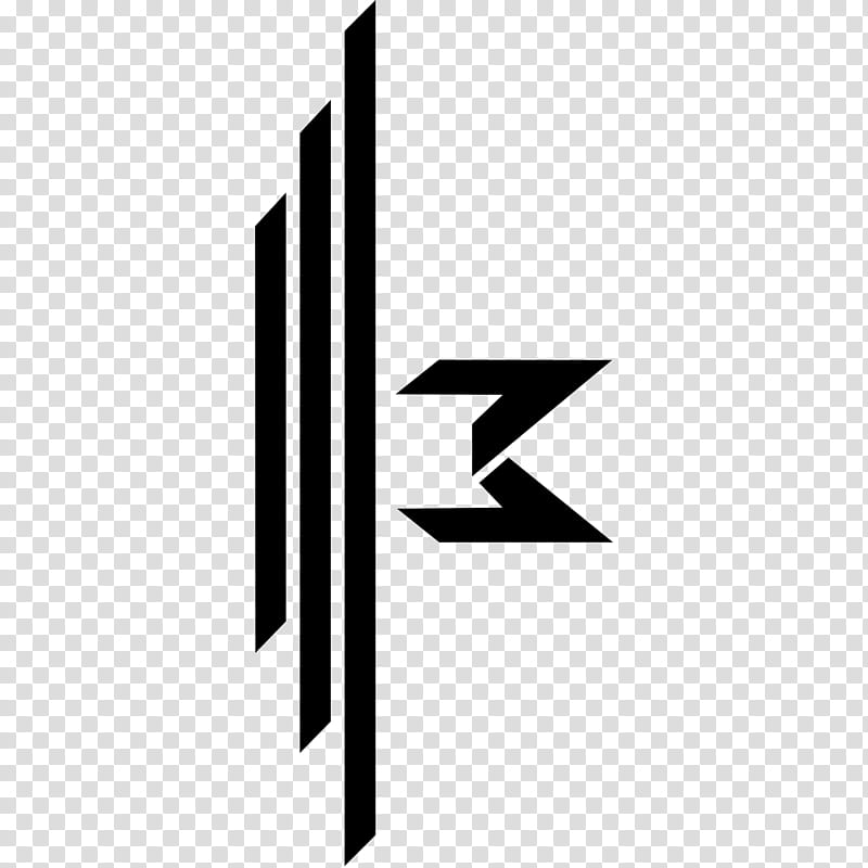 DJ Pon  Logo , black M logo transparent background PNG clipart