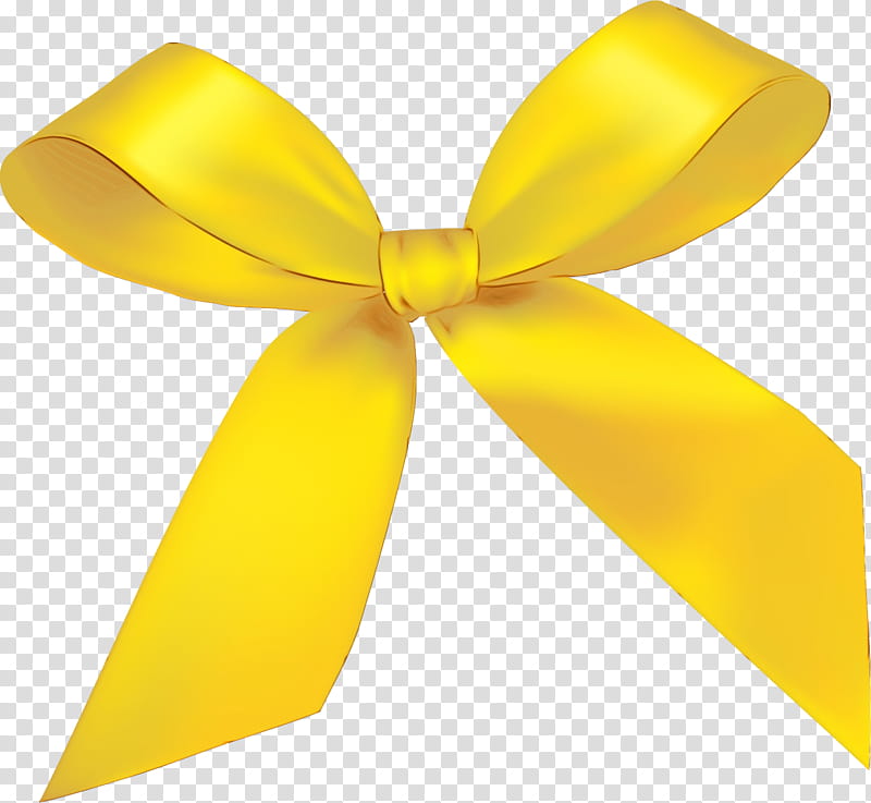 Bow And Arrow, Ribbon, Paper, Yellow Ribbon, Bow Tie, Drawing, Gift, Windows Metafile transparent background PNG clipart