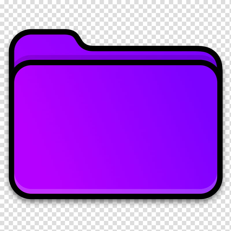 Pop Folders Mini, purple folder transparent background PNG clipart