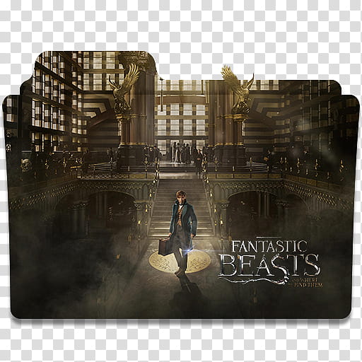 Fantastic Beasts and Where to Find Them FolderIcon, Fantastic Beasts and Where to Find Them () transparent background PNG clipart