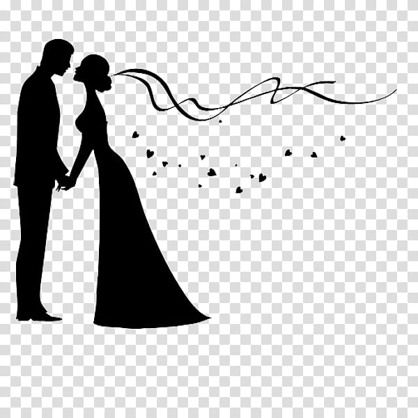 people in nature black-and-white love silhouette romance, Blackandwhite, Dress, Gesture, Gown, Happy transparent background PNG clipart