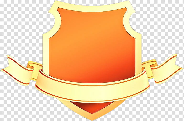 Orange, Shield, Yellow, Emblem, Neck, Badge, Logo transparent background PNG clipart