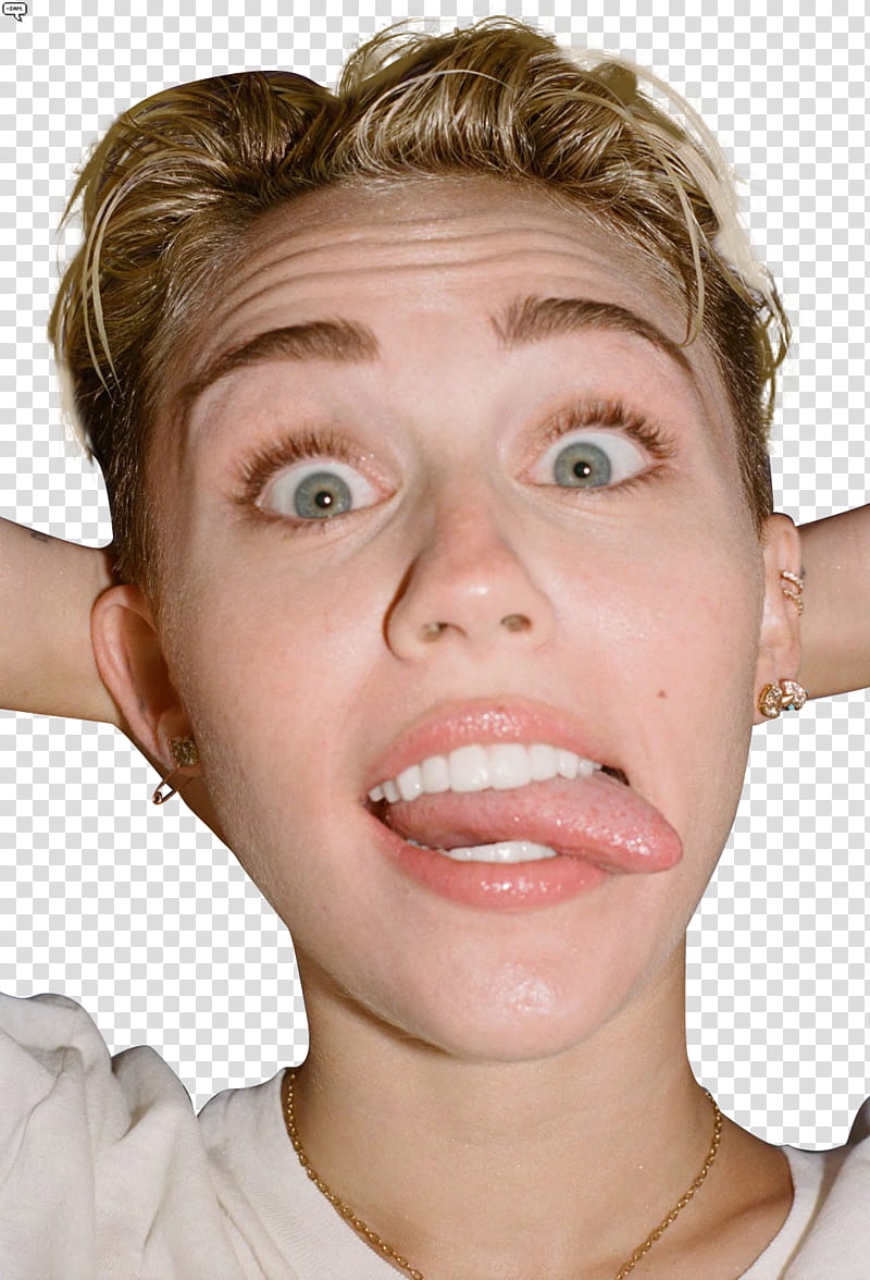 Miley Cyrus O transparent background PNG clipart