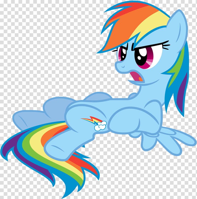 Rainbow Dash Hard Way, My Little Pony character transparent background PNG clipart