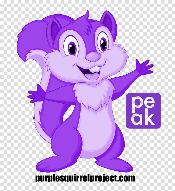 Squirrel, Eastern Gray Squirrel, Purple, Pink, Violet, Tail, Animal Figure transparent background PNG clipart