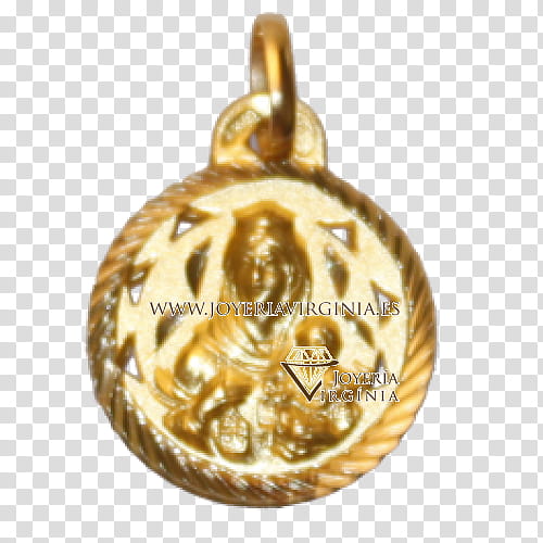 Cartoon Gold Medal, Charm Bracelet, Locket, Jewellery, Scapular, Christmas Ornament, Brass, Christmas Day transparent background PNG clipart