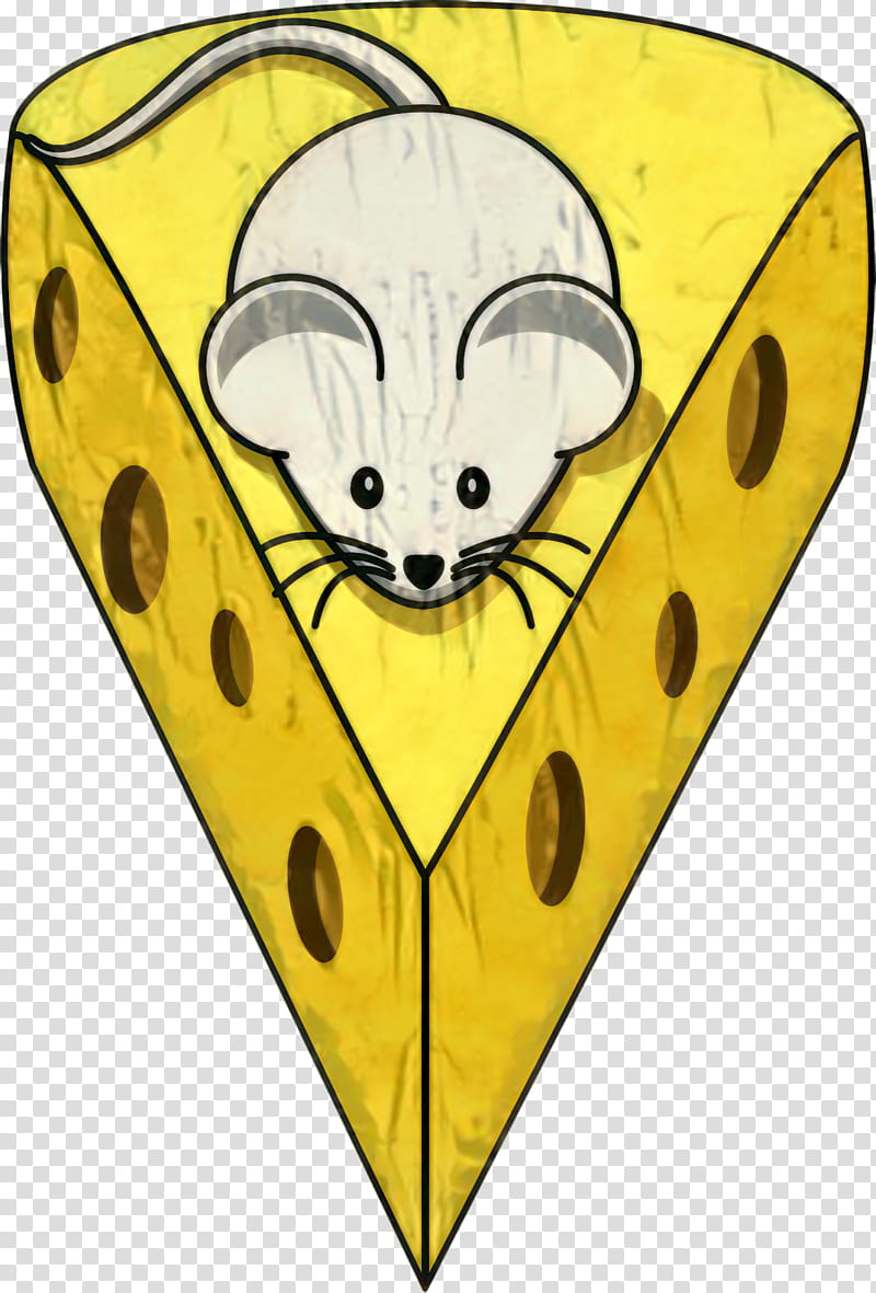 Cheese, Computer Mouse, Drawing, Cartoon, Rat, Yellow, Line transparent background PNG clipart