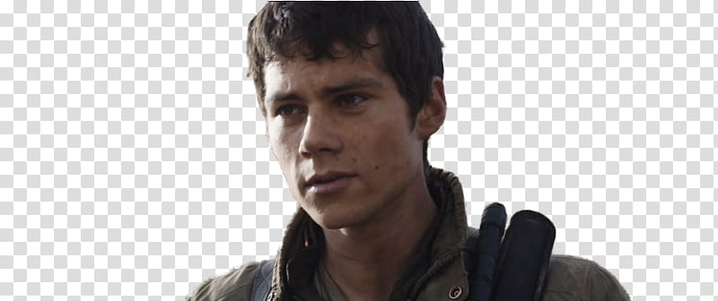 The Scorch Trials, man looking away at camera transparent background PNG clipart